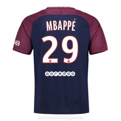 PSG 2017/18 Home Mbappé #29 Shirt Soccer Jersey