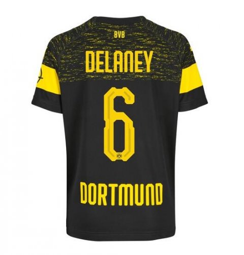 Borussia Dortmund 2018/19 Delaney 6 Away Shirt Soccer Jersey
