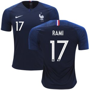 France 2018 World Cup ADIL RAMI 17 Home Shirt Soccer Jersey
