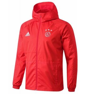 Ajax 2018/19 Red Woven Windrunner Jacket