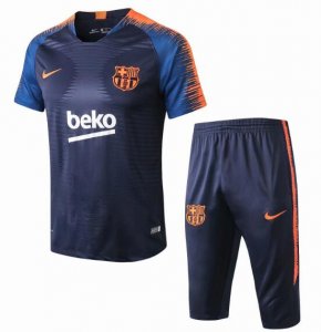 Barcelona 2018/19 Blue Stripe Short Training Suit