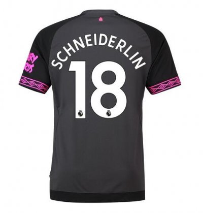 Everton 2018/19 Schneiderlin 18 Away Shirt Soccer Jersey