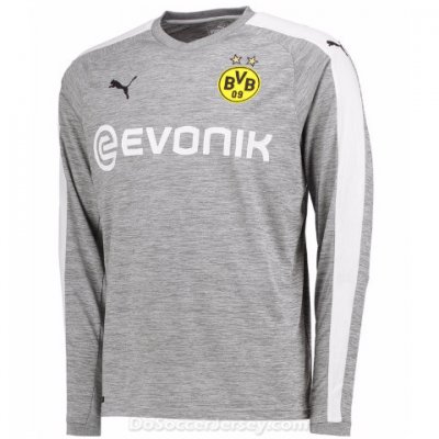 Borussia Dortmund 2017/18 Third Long Sleeved Shirt Soccer Jersey