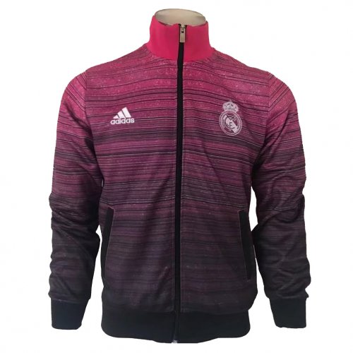 Real Madrid Pink Stripe 2017/18 Jacket