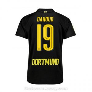 Borussia Dortmund 2017/18 Away Dahoud #19 Shirt Soccer Jersey