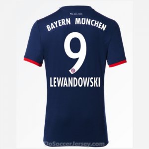 Bayern Munich 2017/18 Away Lewandowski #9 Shirt Soccer Jersey