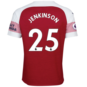 Arsenal 2018/19 Carl Jenkinson 25 Home Shirt Soccer Jersey