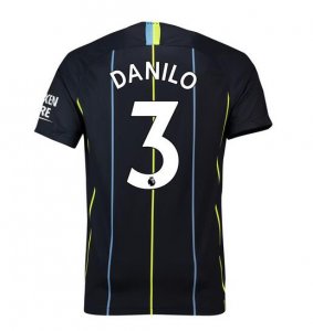 Manchester City 2018/19 Danilo 3 Away Shirt Soccer Jersey