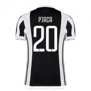 Juventus 2017/18 Home PJACA #20 Shirt Soccer Jersey