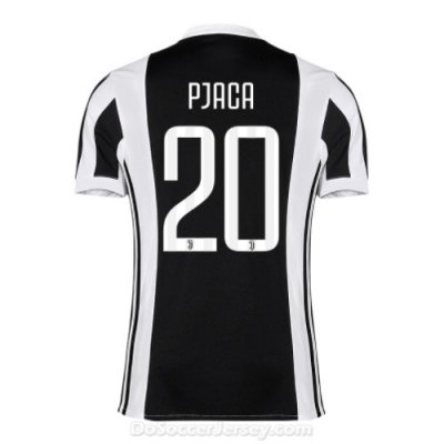 Juventus 2017/18 Home PJACA #20 Shirt Soccer Jersey