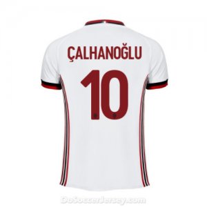 AC Milan 2017/18 Away Calhanoglu #10 Shirt Soccer Jersey