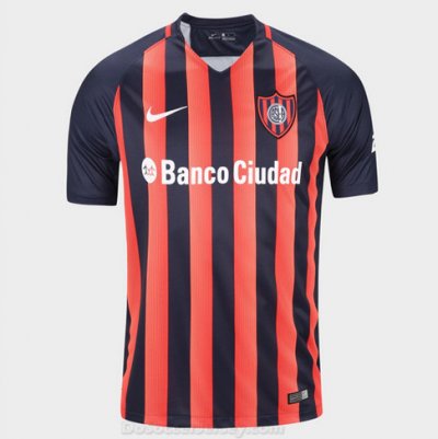 San Lorenzo 2017/18 Home Shirt Soccer Jersey