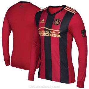 Atlanta United FC 2017/18 Home Long Sleeved Shirt Soccer Jersey