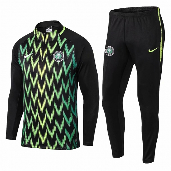 Nigeria FIFA World Cup 2018 Black Training Suit - Click Image to Close