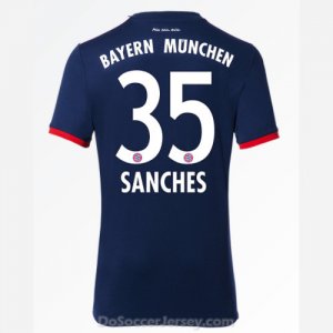Bayern Munich 2017/18 Away Sanches #35 Shirt Soccer Jersey