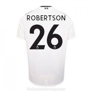 Liverpool 2017/18 Away Robertson #26 Shirt Soccer Jersey