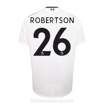 Liverpool 2017/18 Away Robertson #26 Shirt Soccer Jersey