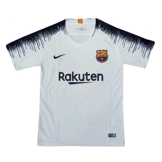 Barcelona 2018/19 Light Grey Training Shirt - Click Image to Close