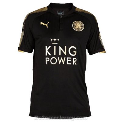 Leicester City 2017/18 Away Shirt Soccer Jersey