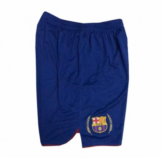 Barcelona 07/08 Home Retro Soccer Shorts - Click Image to Close