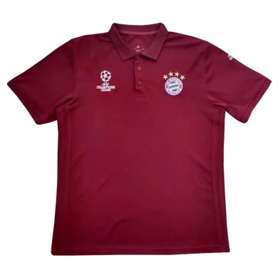 Bayern Munich 2017 UCL Burgundy Polo Shirt