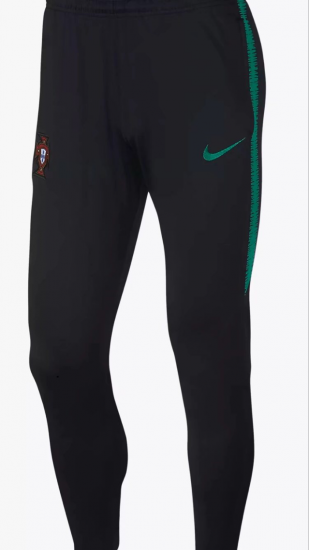 Portugal 2018 World Cup Black Training Pants - Click Image to Close
