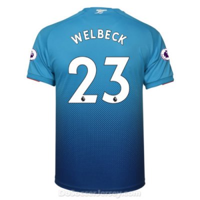 Arsenal 2017/18 Away WELBECK #23 Shirt Soccer Jersey