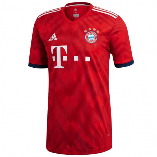 Match Version Bayern Munich 2018/19 Home Shirt Soccer Jersey - Click Image to Close