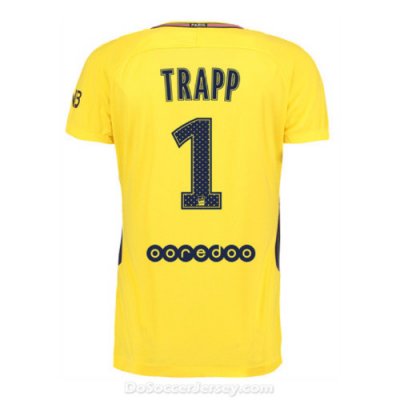 PSG 2017/18 Away Trapp #1 Shirt Soccer Jersey