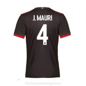 AC Milan 2017/18 Third J.Mauri #4 Shirt Soccer Jersey