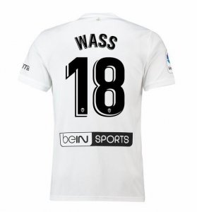 Valencia 2018/19 WASS 18 Home Shirt Soccer Jersey