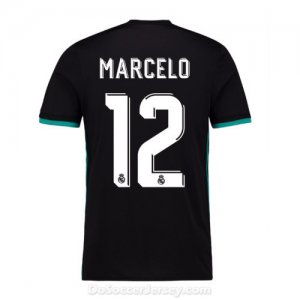 Real Madrid 2017/18 Away Marcelo #12 Shirt Soccer Jersey
