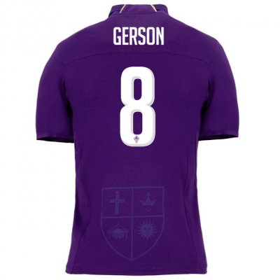 Fiorentina 2018/19 GERSON 8 Home Shirt Soccer Jersey