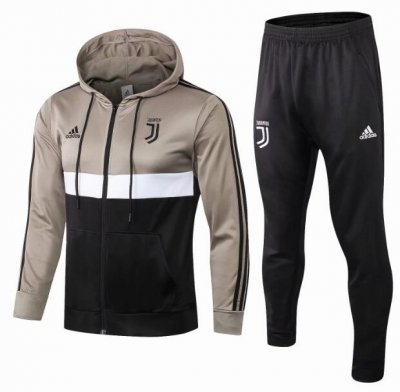 Juventus 2018/19 Apricot Training Suit (Hoodie Jacket+Trouser)