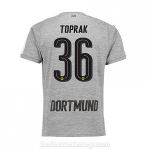 Borussia Dortmund 2017/18 Third Toprak #36 Shirt Soccer Jersey