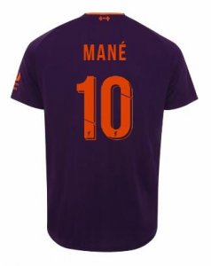 Liverpool 2018/19 SADIO MANÉ 10 UCL Away Shirt Soccer Jersey