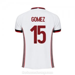 AC Milan 2017/18 Away Gomez #15 Shirt Soccer Jersey