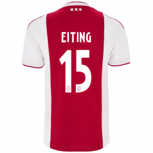 Ajax 2018/19 carel eiting 15 Home Shirt Soccer Jersey