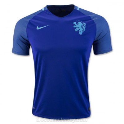 Netherlands 2016/17 Away Shirt Soccer Jersey