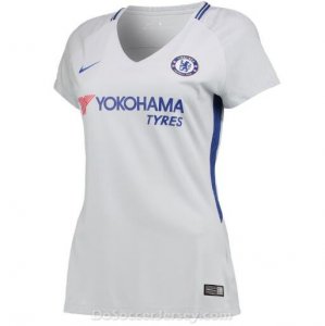 Chelsea 2017/18 Away Women's Soccer Shirt Jersey