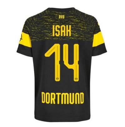 Borussia Dortmund 2018/19 Isak 14 Away Shirt Soccer Jersey