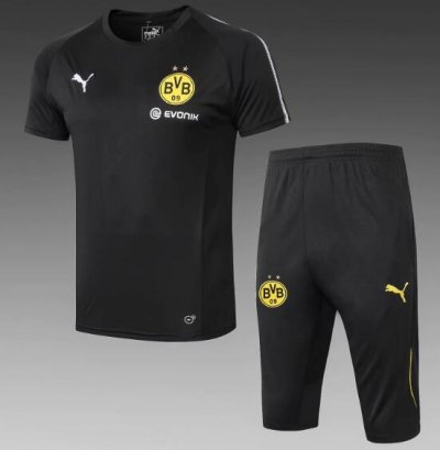 Borussia Dortmund 2018/19 Black Short Training Suit