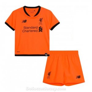 Liverpool 2017/18 Third Kids Soccer Kit Children Shirt And Shorts