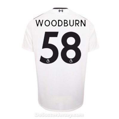 Liverpool 2017/18 Away Woodburn #58 Shirt Soccer Jersey
