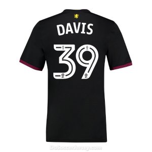 Aston Villa 2017/18 Away Davis #39 Shirt Soccer Jersey