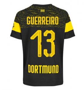 Borussia Dortmund 2018/19 Guerreiro 13 Away Shirt Soccer Jersey