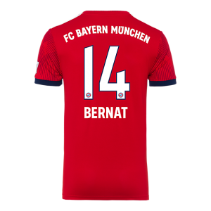Bayern Munich 2018/19 Home 14 Bernat Shirt Soccer Jersey