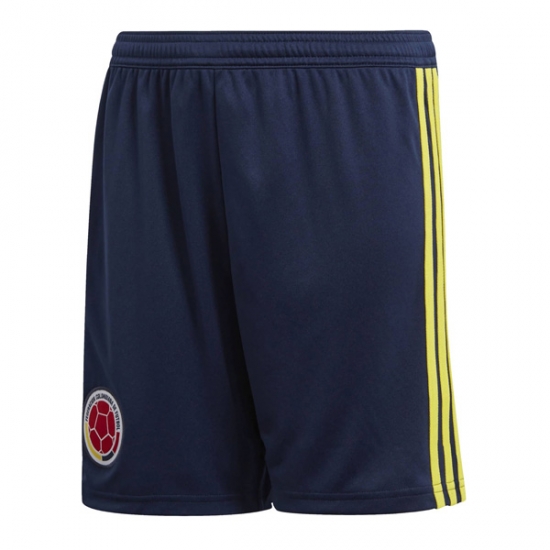 Colombia 2018 World Cup Home Soccer Shorts - Click Image to Close