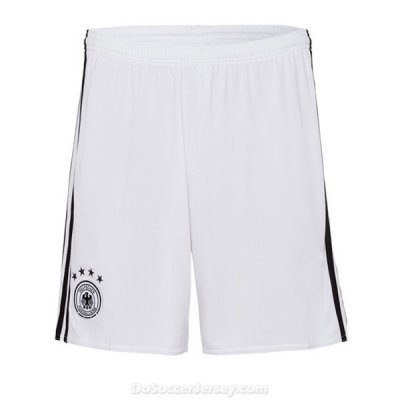 Germany 2017 Goalkeeper White Soccer Shorts