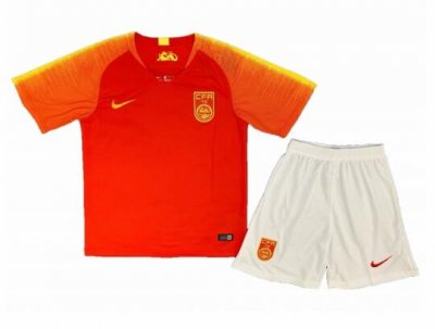 China 2018/19 Home Soccer Jersey Kit (Shirt + Shorts)